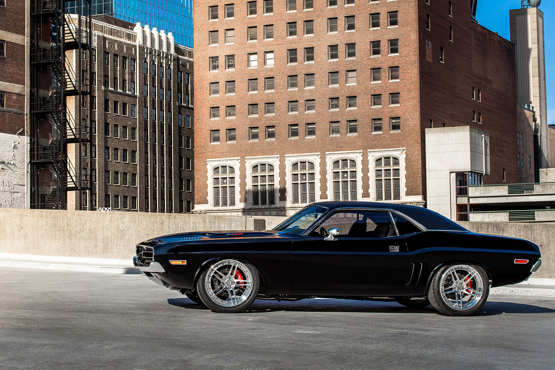 1971 Dodge Challenger | 1971 Dodge Challenger - ADV.1 ADV05 Track Spec CS Series Polished Wheels
