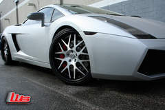 Matte Silver Gallardo on 20"21" HRE 790R