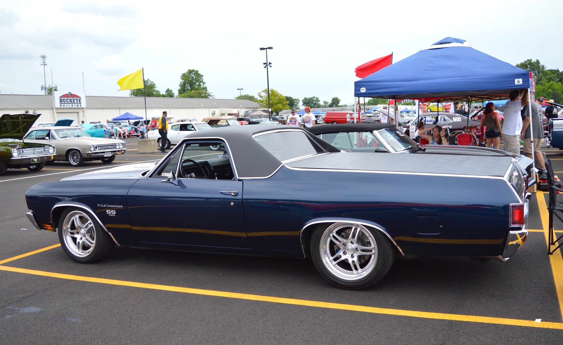 1970 Chevrolet El Camino | Jim O'Neal's Big Block 1970 Chevy El Camino on Forgeline DS3 Wheels