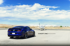 '13 Ford Mustang on Concept One CS6'0's
