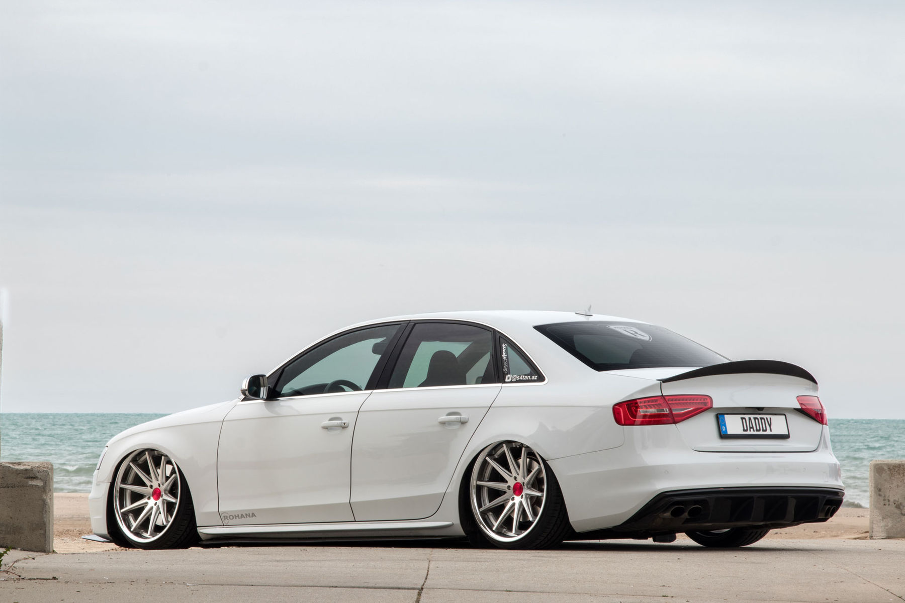2016 Audi A4 | White Audi A4 - Driver Side Shot