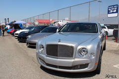 Line up of powerful cars at the California Festival of Speed
