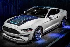 2019 Ford Mustang Fastback “Lithium” By Webasto Customized Solutions - Front 3/4