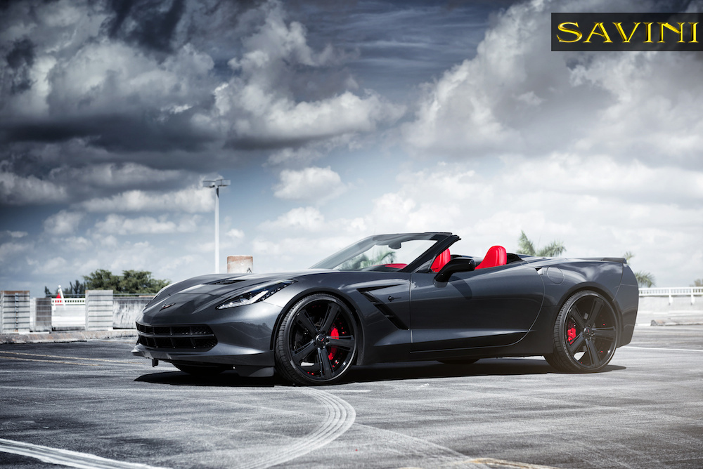 Chevrolet Corvette c7 Stingray Black