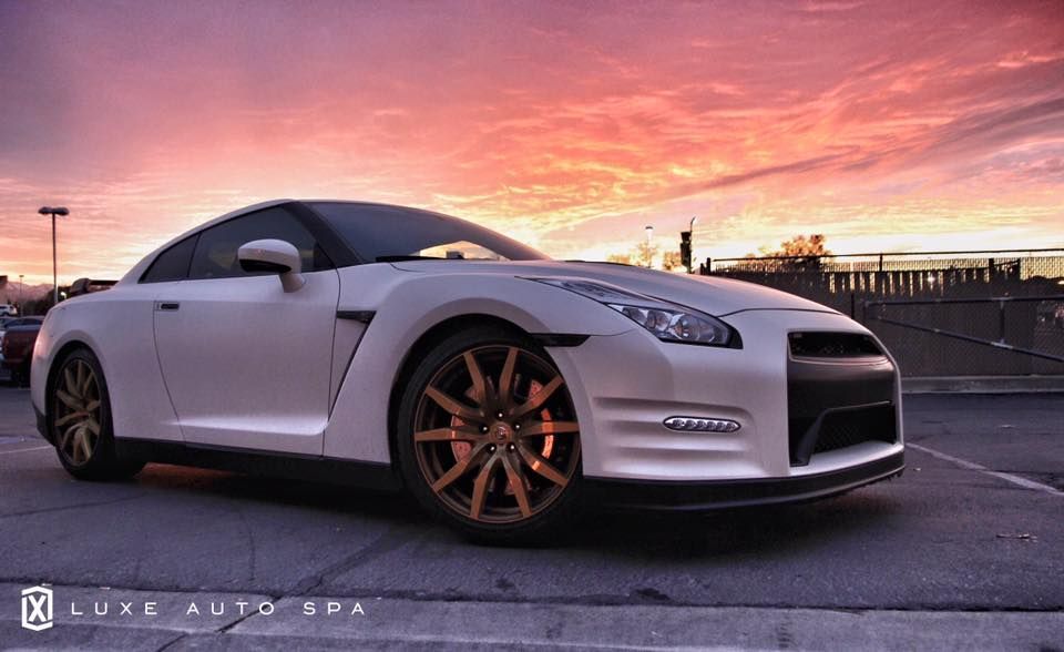 Nissan GT-R | XPEL STEALTH Satin-Finish clear bra installation