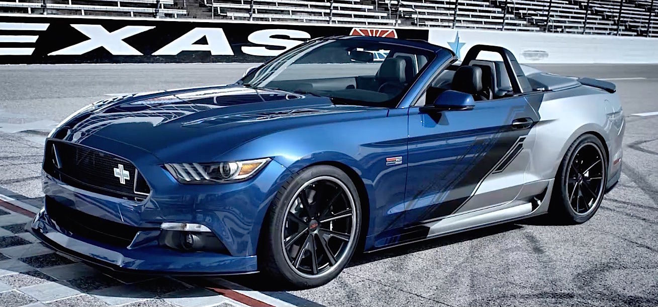 2015 Ford Mustang | Neiman Marcus Limited Edition Mustang Convertible on Grip Equipped Grudge Wheels