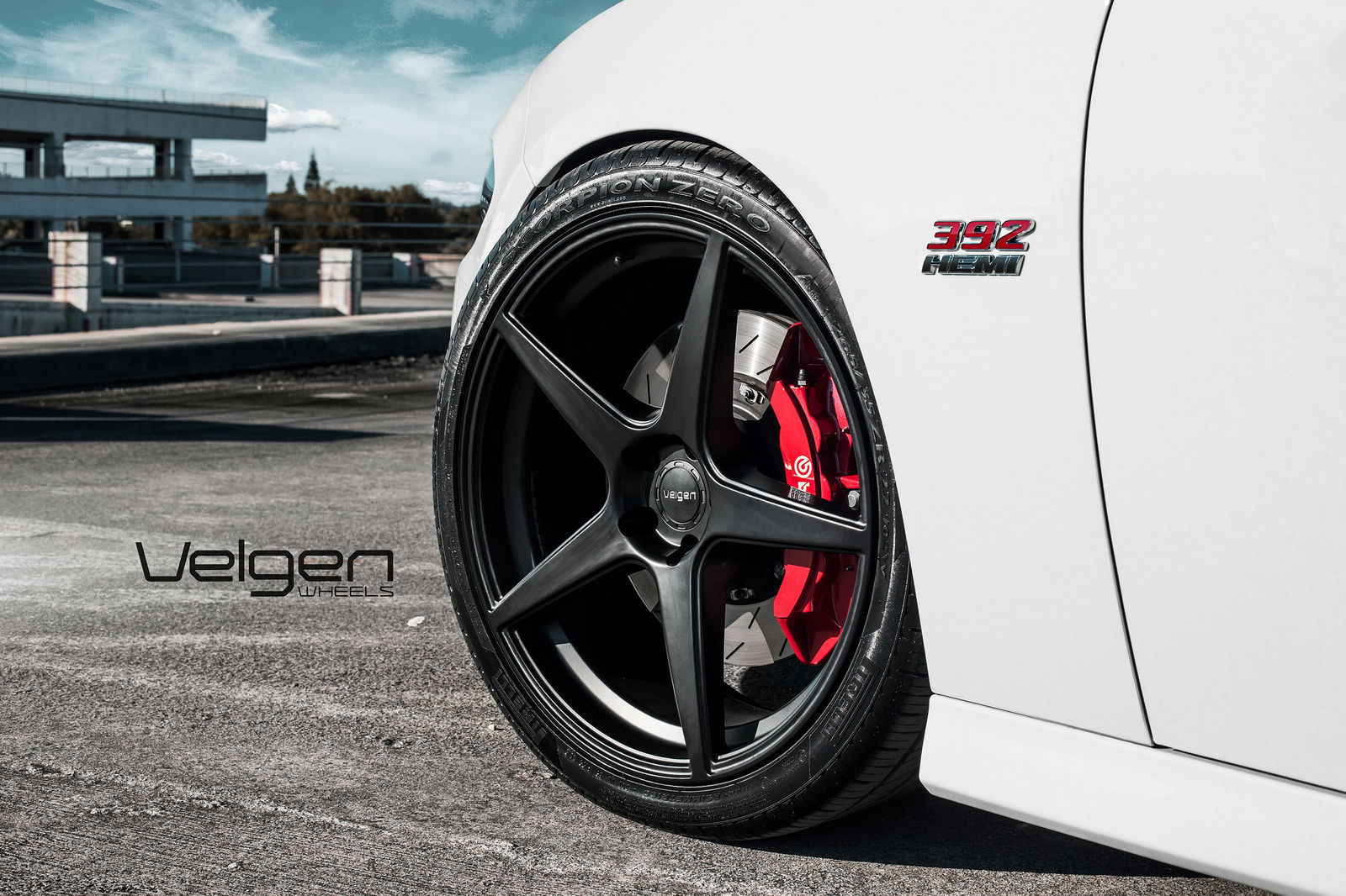 2016 Dodge Charger | Dodge Charger SRT8 on Velgen Wheels Classic5 Satin Black 22x9 & 22x10.5 