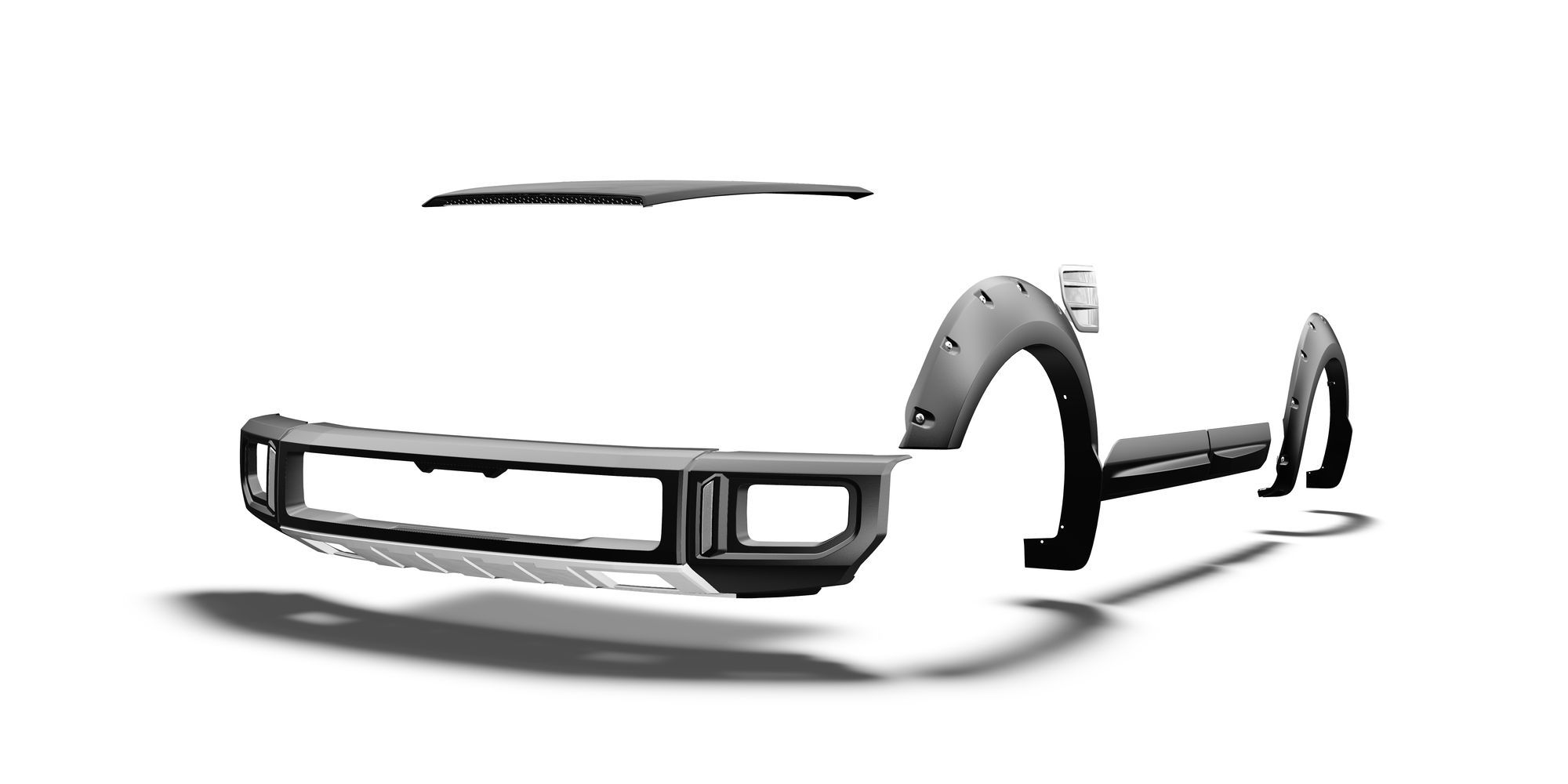 2015 Ford F-150 | 2015 AIRDESIGN Ford F-150 - Widebody Parts Shot