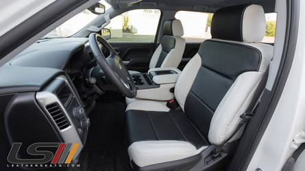 2015 Chevrolet Silverado 1500 | 2016 Chevy Silverado Interior By LeatherSeats.com