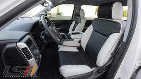 2016 Chevy Silverado Interior By LeatherSeats.com