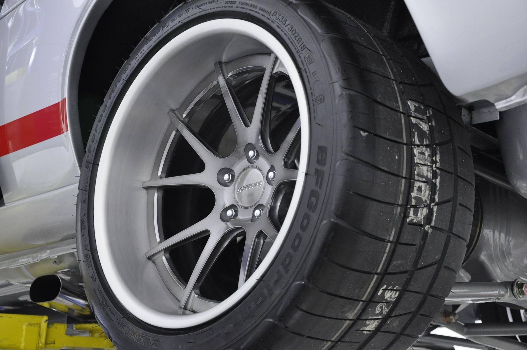 1969 Ford Mustang | Raybestos '69 Mustang on Forgeline GA3C Concave Wheels