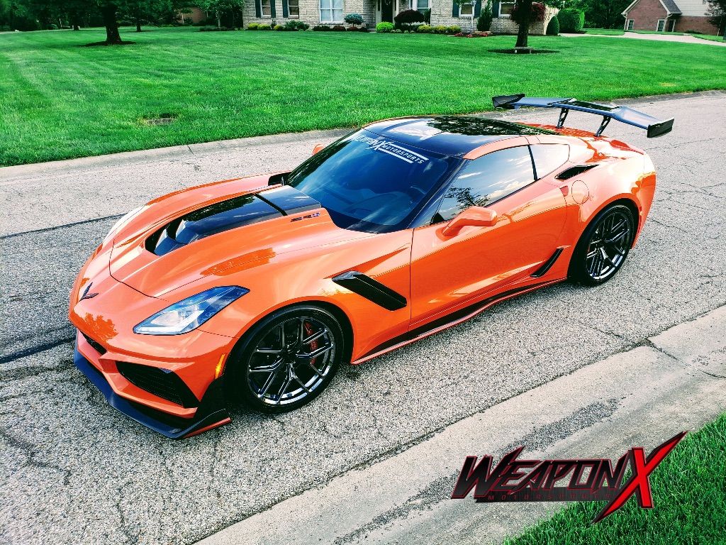 2019 Chevrolet Corvette ZR1 | Weapon X Motorsport's 800HP C7 Corvette ZR1 on Forgeline One Piece Forged Monoblock VX1R Wheels