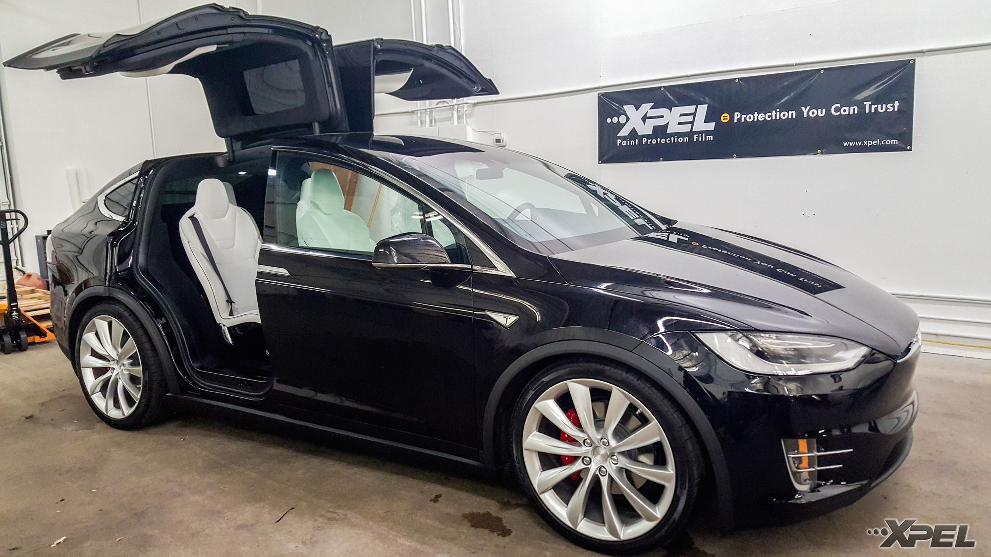 2016 Tesla Model X | Tesla Model X at XPEL Austin for XPEL ULTIMATE clear bra
