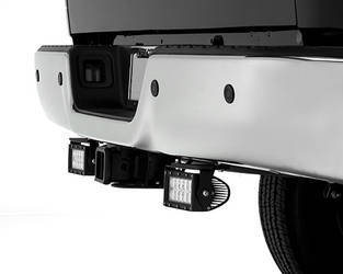 2016 Nissan Titan Rear Bumper LED Light Bar Mounts