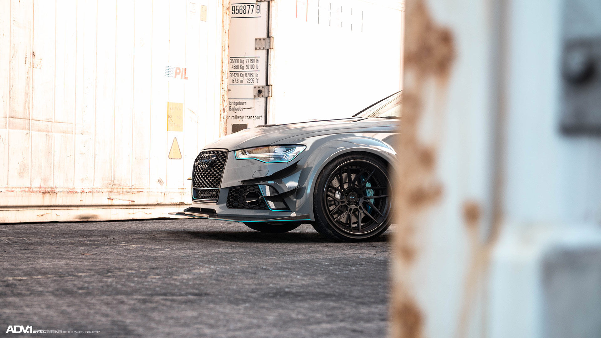 Audi RS 6 | Nardo Gray Carbon Fiber Widebody Audi RS6 Avant - ADV.1 Wheels ADV7R Track Spec CS