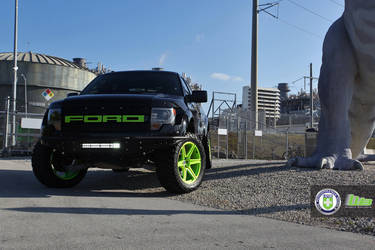 Ford Raptor on HRE TR46