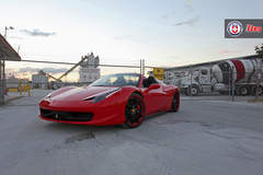 Ferrari 458 Spider on HRE S101