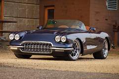 Gumer Alvero's Pro-Touring '59 Corvette on Forgeline ZX3R Wheels