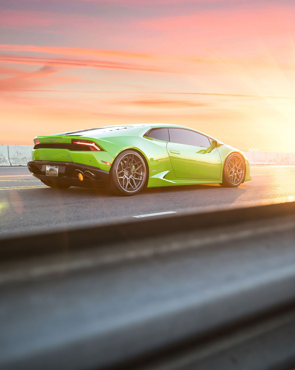  Lamborghini Huracan | Verde Mantis Green Lamborghini Huracan LP610-4 - ADV7 Track Spec CS Series