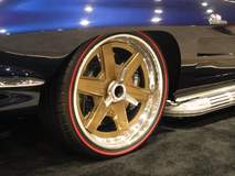 TBT: Roadster Shop Wins GM Design Award for "Best Chevy Sports Car" at the 2015 SEMA Show with Barry B's '64 Corvette on Forgeline RS6 Wheels