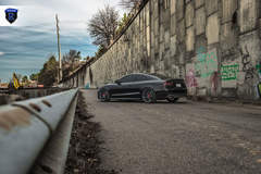 Black Audi S5 - Driver Side Shot