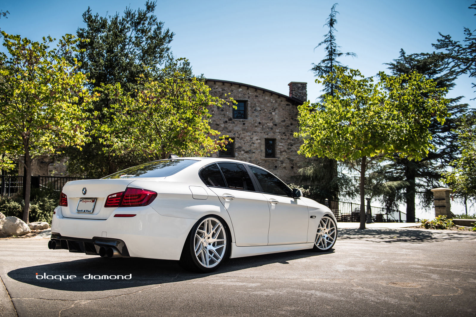 2015 BMW 5 Series | 2015 BMW 5 Series Fitted With 20 Inch BD-3’s in Silver With Polished Face