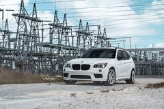 BMW X1 on Velgen Wheels  VMB5 Matte Silver  19x9 & 19x10.5