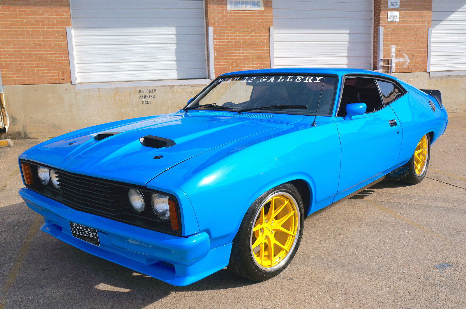 1976 Ford Falcon | Flat 12 Gallery's 1976 Ford Falcon on Forgeline VX3C Wheels