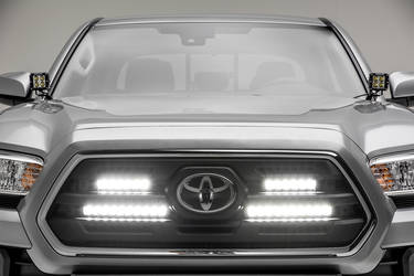 ZROADZ Z419711-KIT OEM GRILLE MOUNTING KIT BLACK 2018-2018 TOYOTA TACOMA
