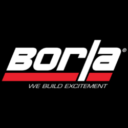 Borla cat-back exhaust with black tips