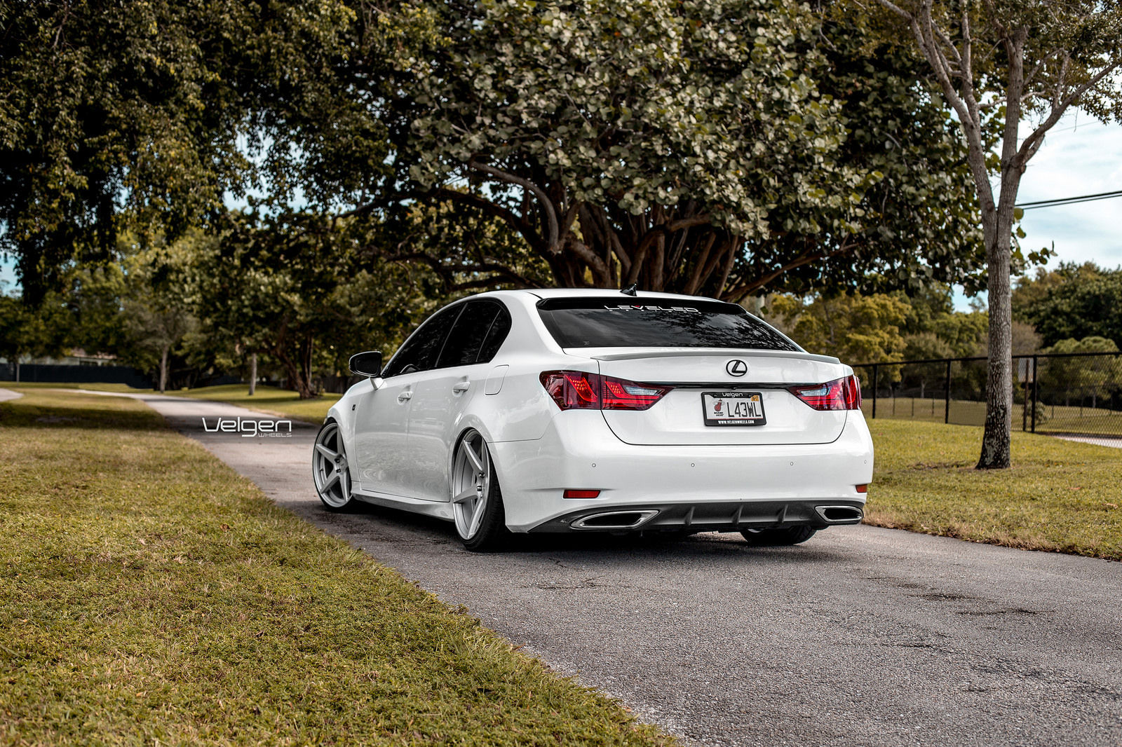 2015 Lexus GS 350 | Bagged Lexus GS350 F-Sport on Velgen Wheels Classic5 Matte Silver 20x9 & 20x10.5