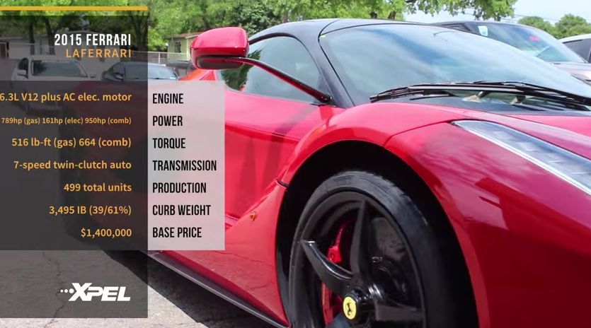  Ferrari LaFerrari | Ferrari LaFerrari Clear Bra XPEL Wrap