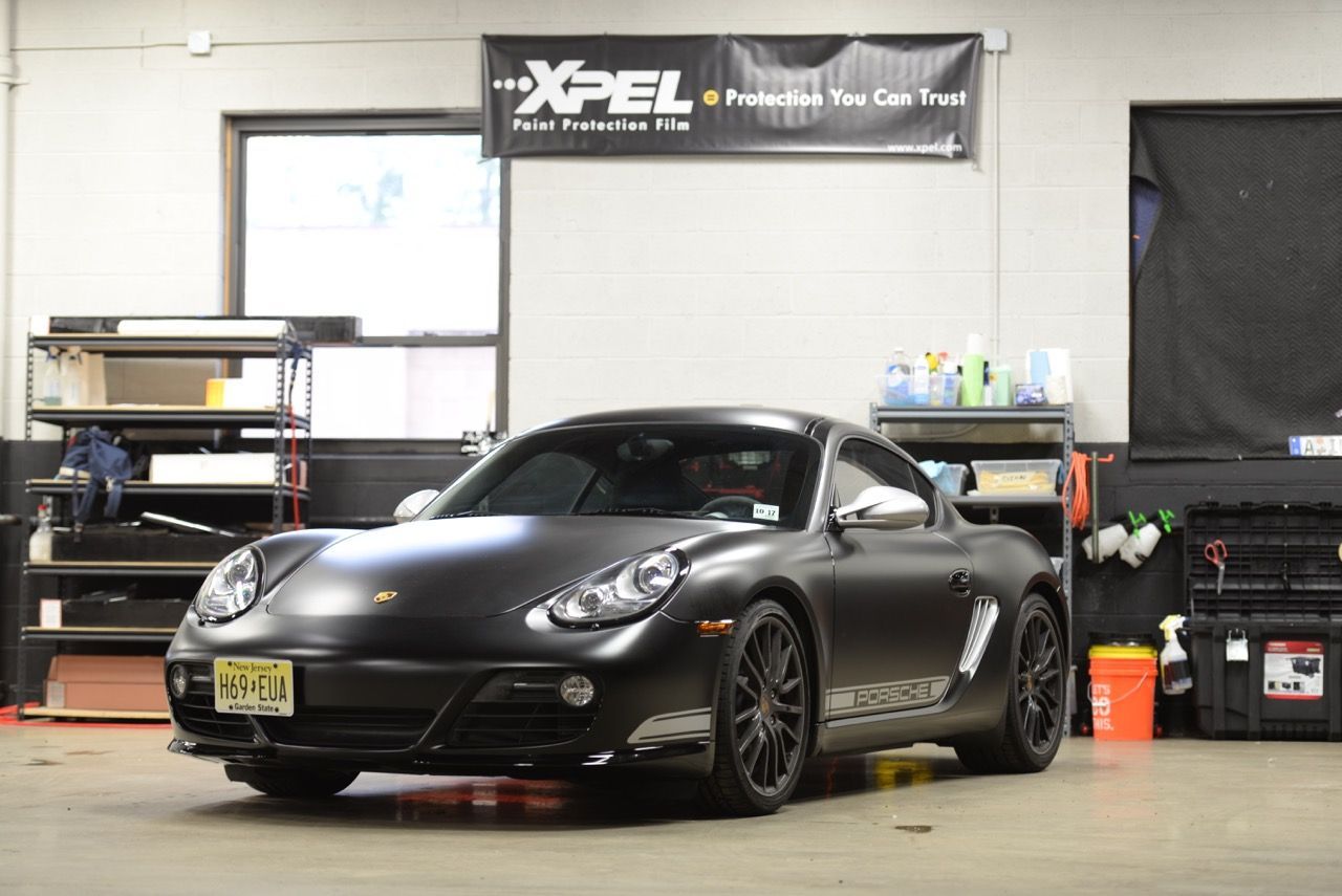 Porsche | XPEL STEALTH Satin-Finish clear bra installation