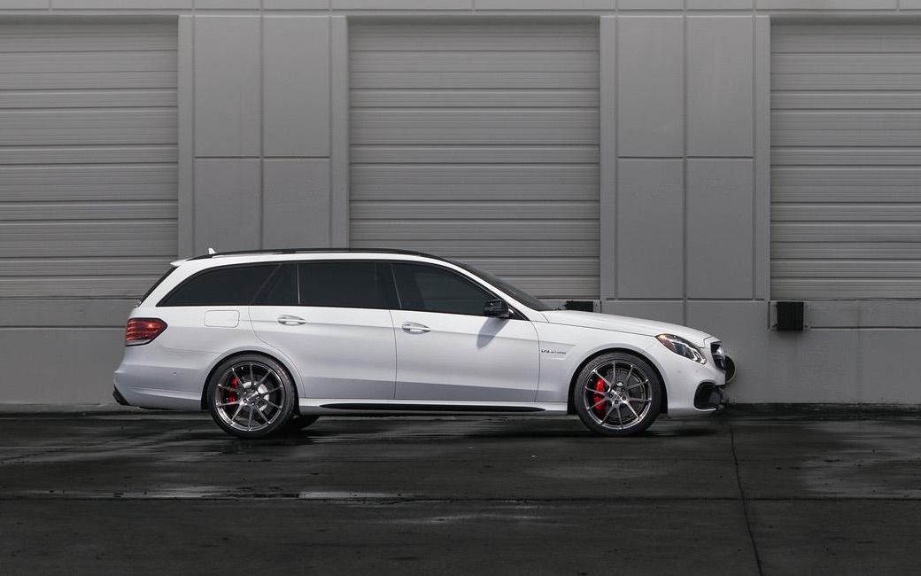 2015 Mercedes-Benz E-Class | Mercedes E63 Wagon on Forgeline One Piece Forged Monoblock Wheels