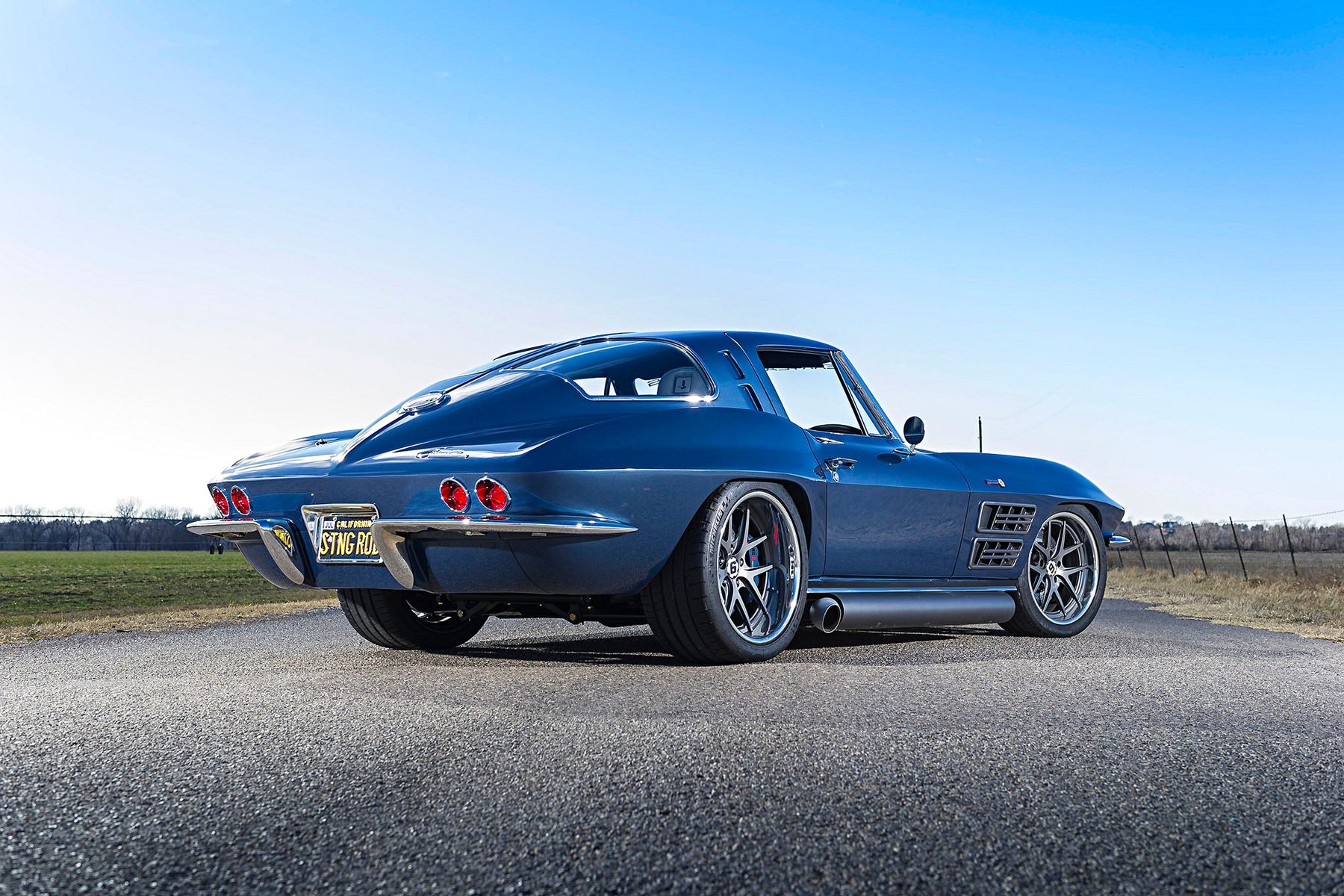 1963 Chevrolet Corvette Stingray | Heartland Customs' 1963 Corvette Stingray on Forgeline VX3C Wheels