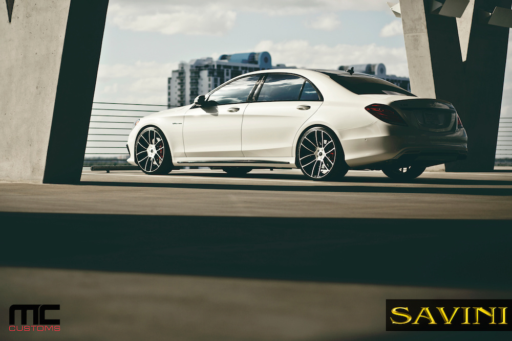 2014 Mercedes-Benz S-Class | '14 Mercedes S63 AMG on Savini Duoblock SV52's