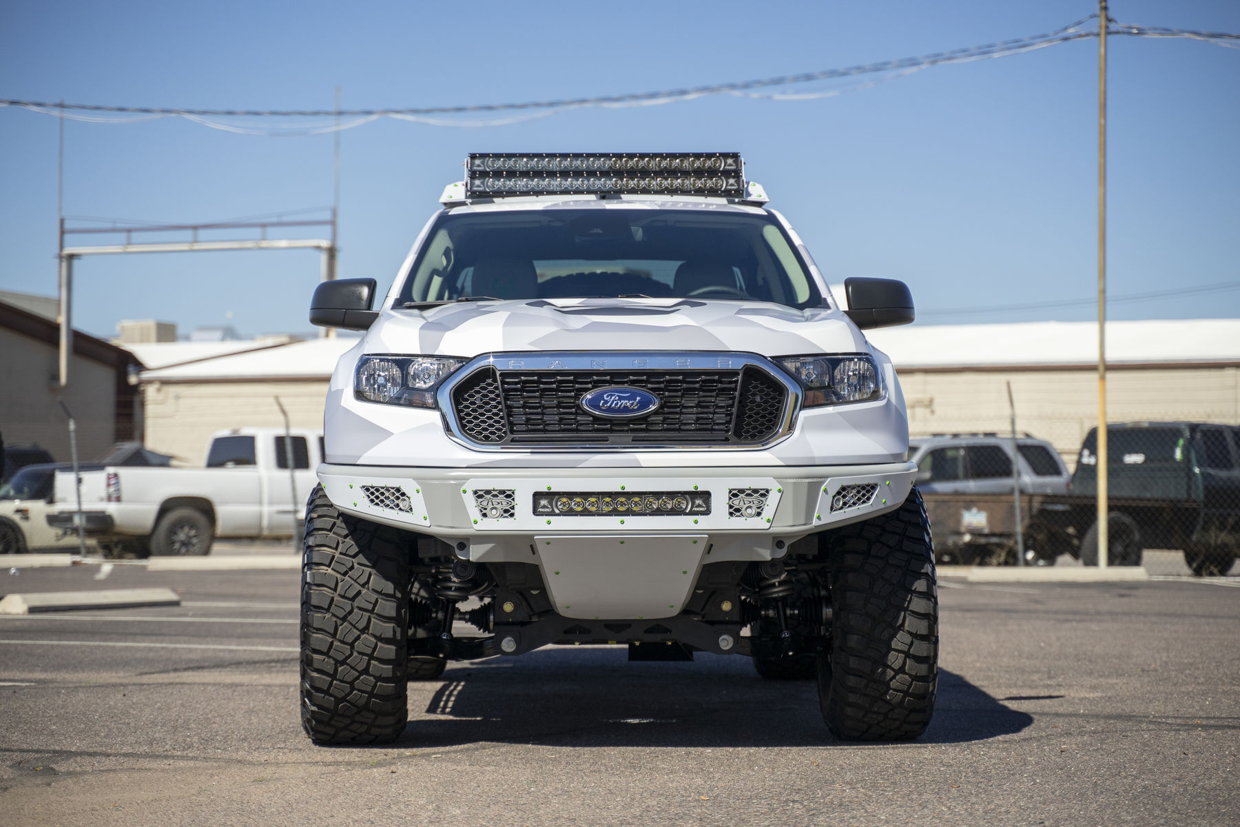 2019 Ford Ranger | 2019 Ford Ranger XLT SuperCrew FX4 by Addictive Desert Designs - Front Profile FordSEMA