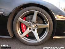 C6 Corvette Z06 on Forgeline One Piece Forged Monoblock CF1 Wheels