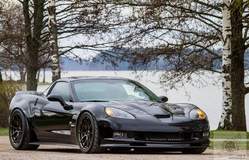 Tuomas Hirvonen's Twin-Turbo Corvette Z06 on Forgeline One Piece Forged Monoblock GA1R Wheels