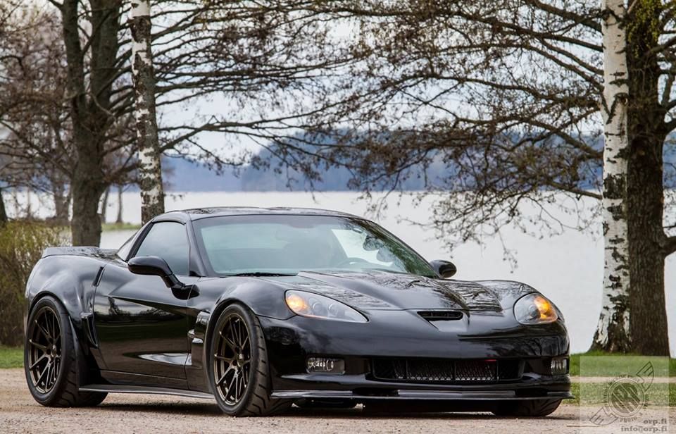 2012 Chevrolet Corvette | Tuomas Hirvonen's Twin-Turbo Corvette Z06 on Forgeline One Piece Forged Monoblock GA1R Wheels