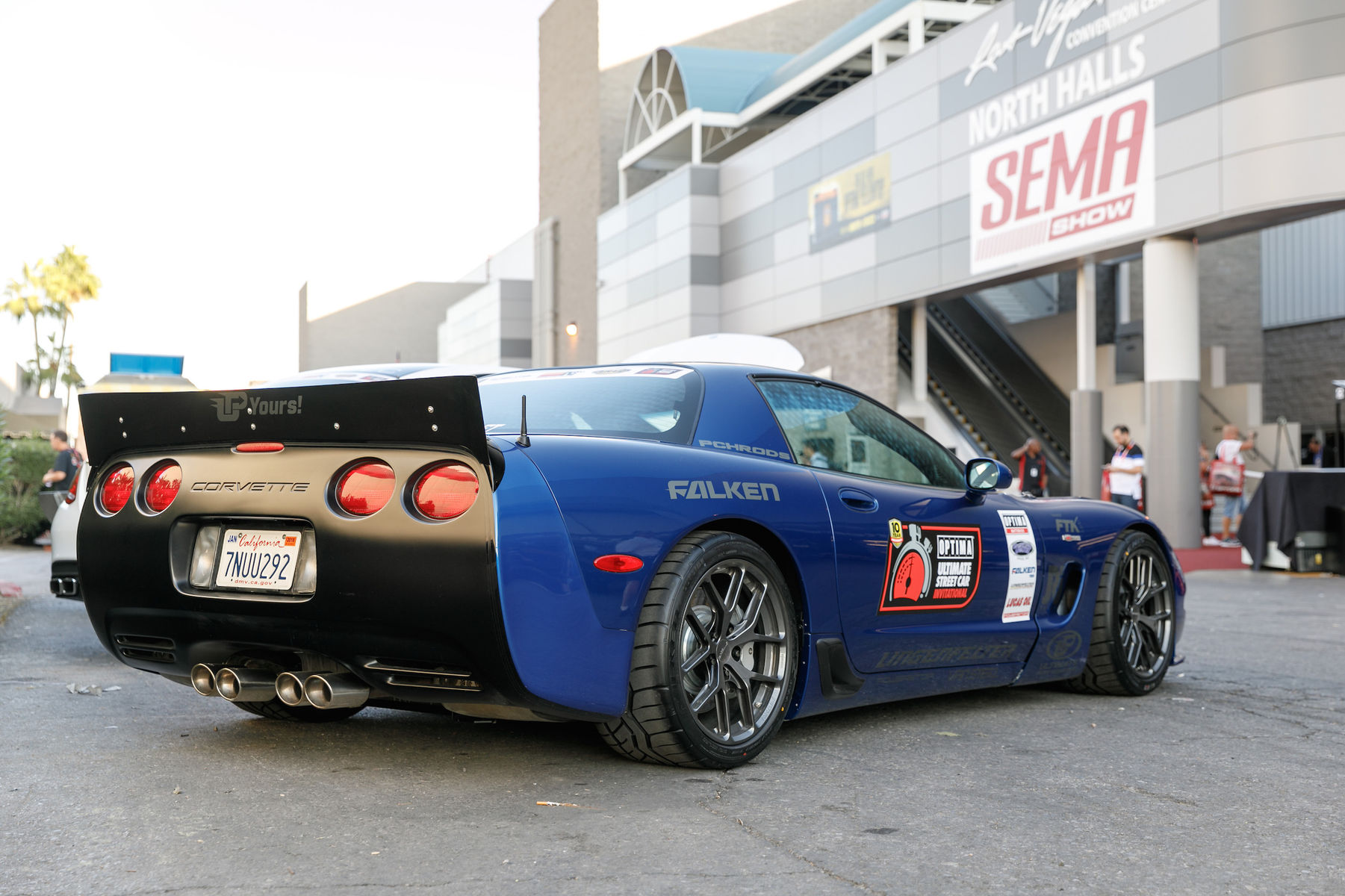 2003 Chevrolet Corvette Z06 | Jake Rozelle's C5 Corvette Z06 on Forgeline One Piece Forged Monoblock VX1R Wheels