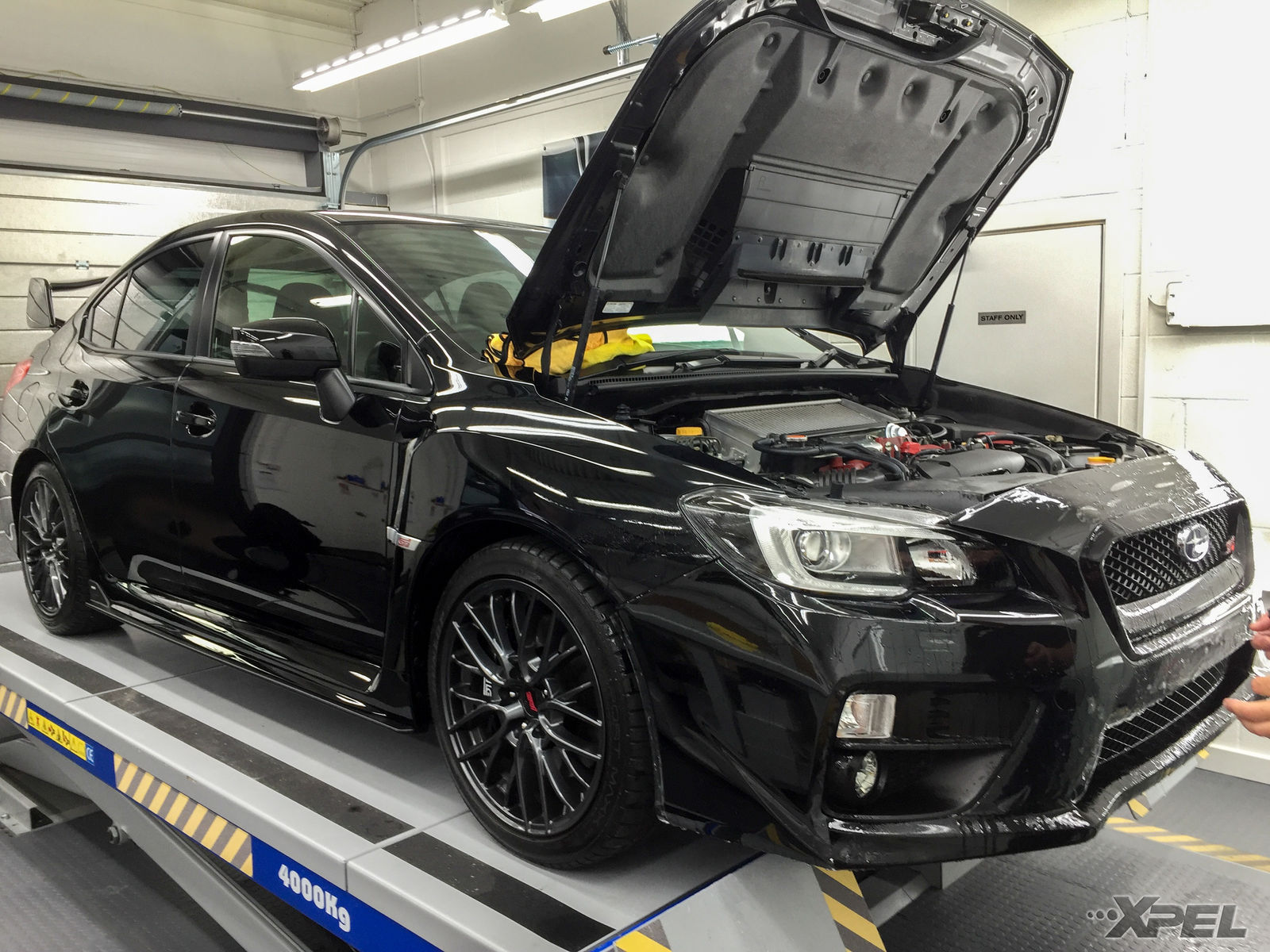 | Beautiful car at our shop for XPEL ULTIMATE