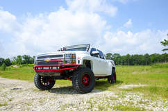 N-FAB 2014 Chevy Silverado 1500 - Off-road Front Shot