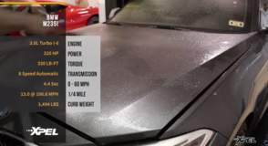 BMW M235i Protected with XPEL Clear Bra