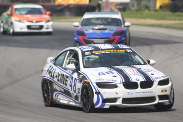 Conquering the track, one corner at a time with the help of their Continental Tires.