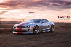 Troy Pidherney's Supercharged Camaro on Forgeline DE3S Wheels