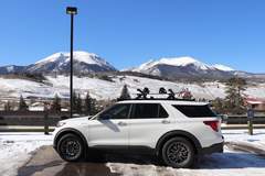 Blood Type Racing's 2020 Ford Explorer SEMA Build - at the slopes