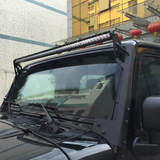 Jeep Wrangler Upper Windshield Mounting Brackets
