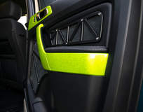 2019 Ford Ranger Lariat SuperCrew by A.R.E. Accessories - Green Interior FordSEMA