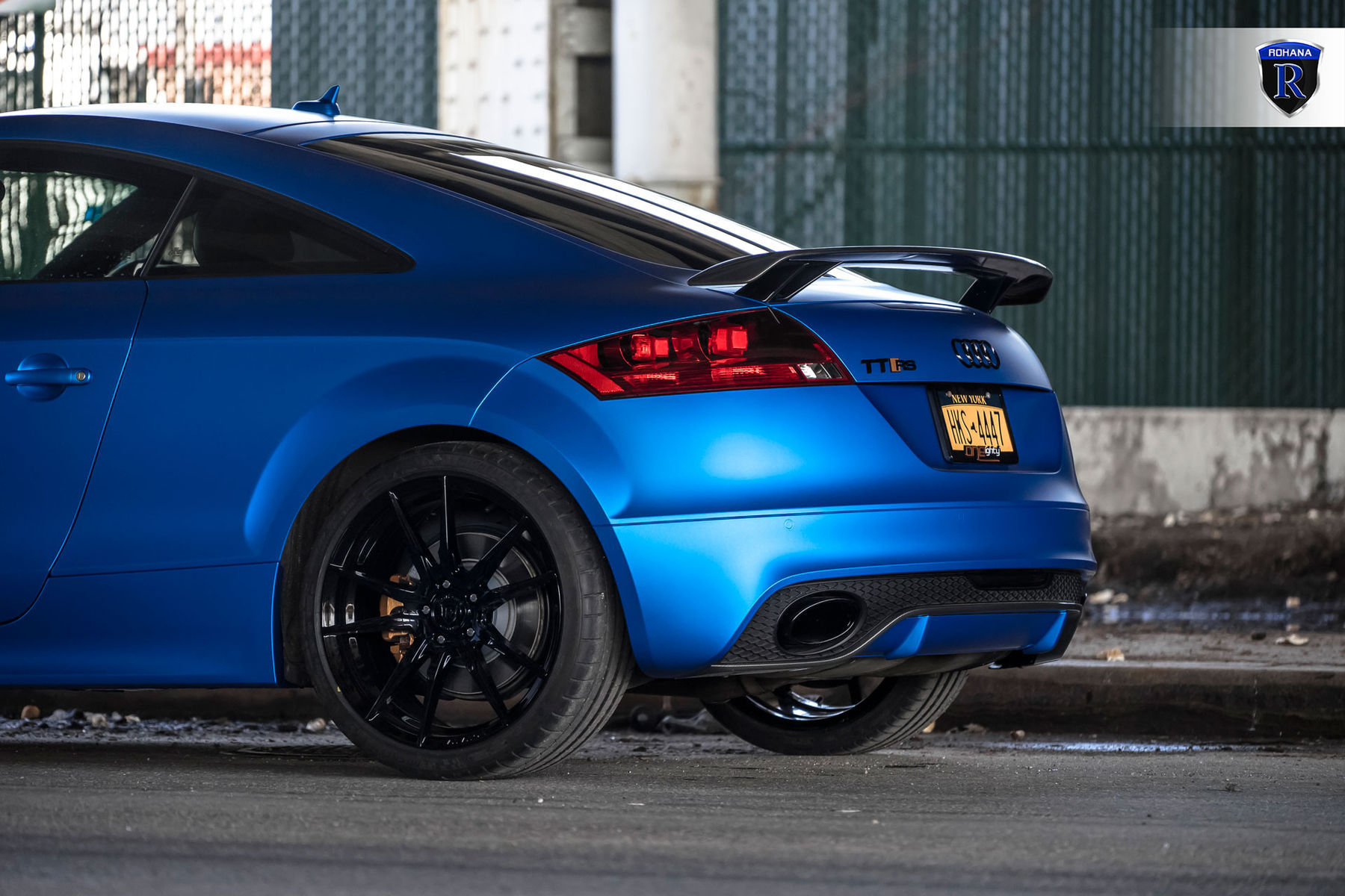 2016 Audi TT RS | Matte Audi TTRS - Exhaust Shot